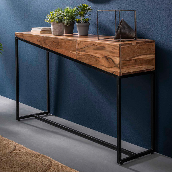 Sidetable van acaciahout