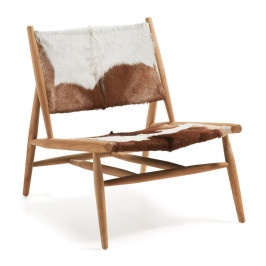 Authentieke fauteuil teak