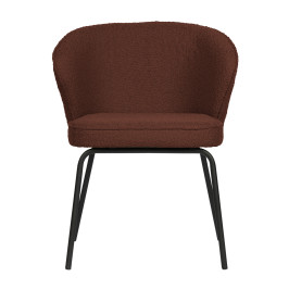 Boucle eetkamerstoel