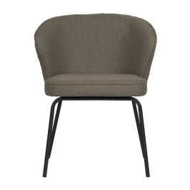 Boucle eetkamerstoel