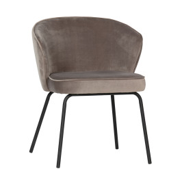 Velvet eetkamerstoel