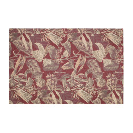 Bloemprint vloerkleed