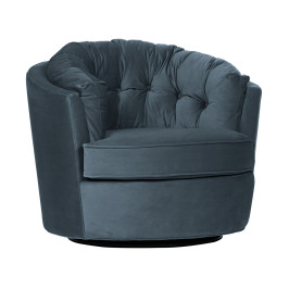 Draaibare fauteuil fluweel
