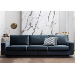 Retro design velvet bank