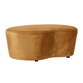 Fluwelen bankje 110 cm