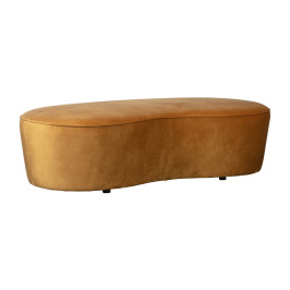 Fluwelen bankje 165 cm