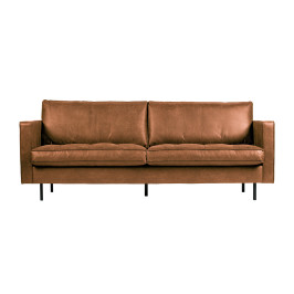 2,5-zits bank recycle leer