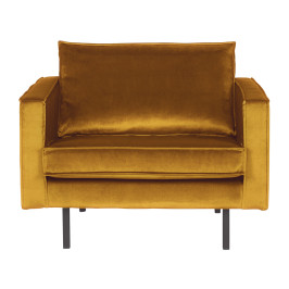 Loveseat fauteuil fluweel