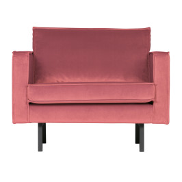 Loveseat fauteuil fluweel