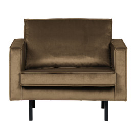 Loveseat fauteuil fluweel