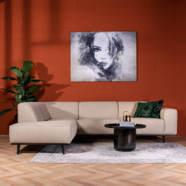 Hoekbank retro design