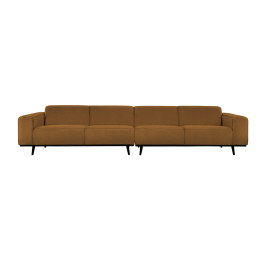 Retro 4-zits XL bank 372 cm