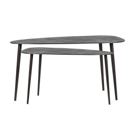 Zwarte salontafelset