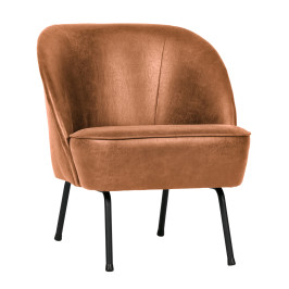 Retro fauteuil leer