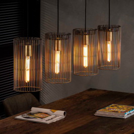 Cilinder hanglampen 4-delig