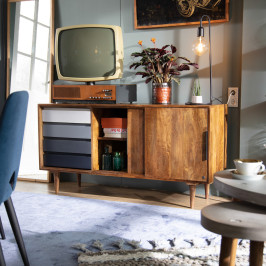 Design dressoir mangohout