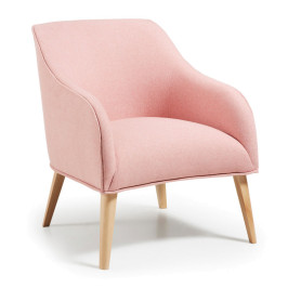 Design fauteuil met hout