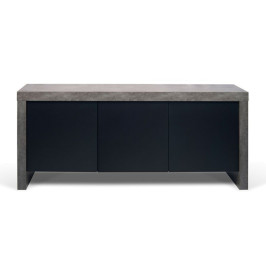 Dressoir betonlook met deuren