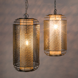 Metalen hanglamp