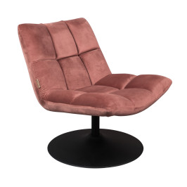 Fluwelen fauteuil