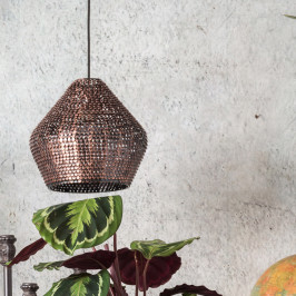 Koperen hanglamp