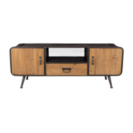 Vurenhouten tv-meubel