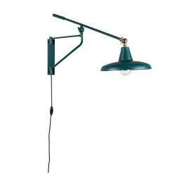 Metalen wandlamp
