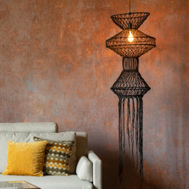 Bohemian touw hanglamp