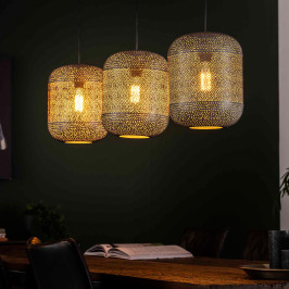 Eettafel hanglamp met gaatjes