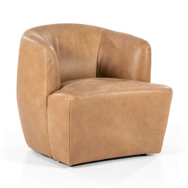 Lederen design fauteuil