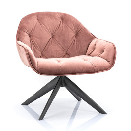 Draaibare fauteuil fluweel