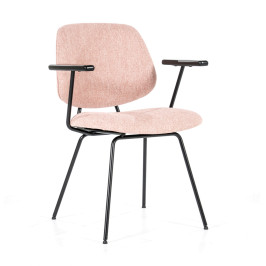 Moderne eetkamerstoel met arm