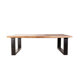 Stoere salontafel mangohout