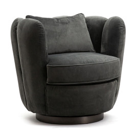 Fauteuil velours