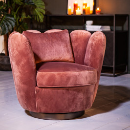 Fauteuil velours