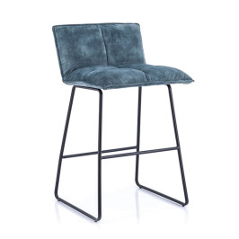 Lage barkruk fluweel