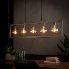 Hanglamp met rechthoekig frame