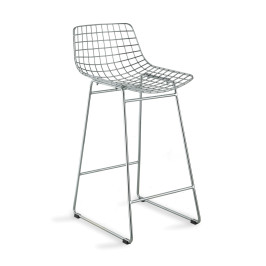 Wire metaaldraad barkruk