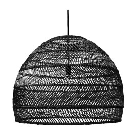 Wicker rieten hanglamp L - H60-⌀80
