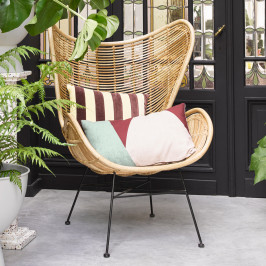 Rotan Egg stoel fauteuil