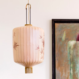 Traditionele Taiwanese lampion rose