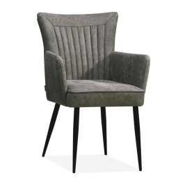 Industriele stoel met armleuning