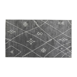 Grijs design vloerkleed