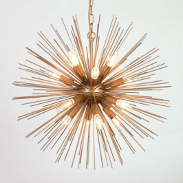 Unieke messing hanglamp