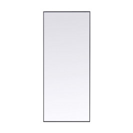 Grote spiegel zwart 180x60 cm