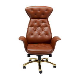 Klassieke bureaustoel leer