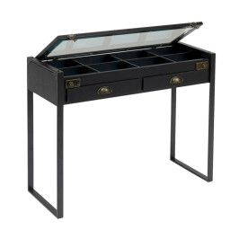 Sidetable met vitrine