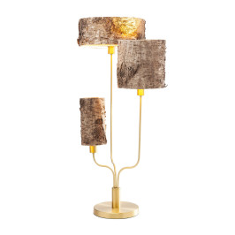 Tafellamp boomstam kappen