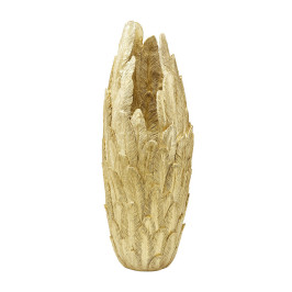 Gouden vaas van veren