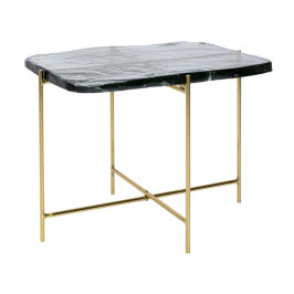 Salontafel met dikke glasplaat